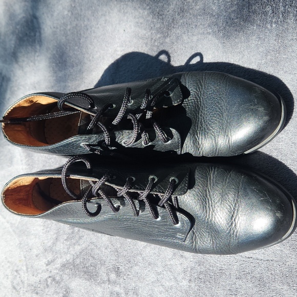 Ariat Black Leather Ankle Boot Lace Up Women's 9B Equestrian Riding Style 16002 - Picture 1 of 5